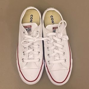 White Converse Chuck Taylor All Star Sneakers